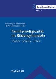 Sammelband: Familienreligiosität im Bildungshandeln